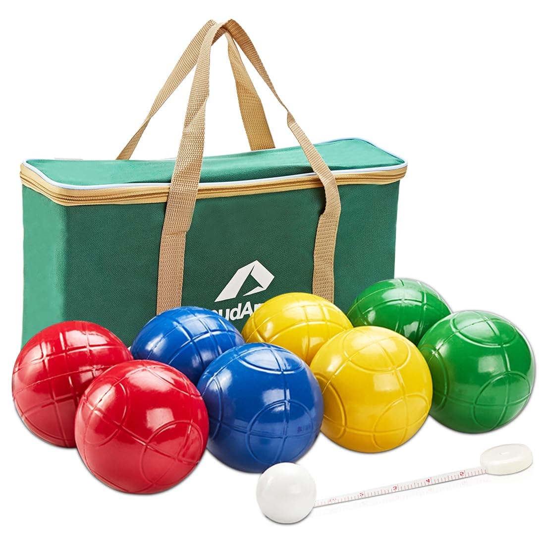 ApudArmis 90mm Bocce Balls Set, Lighter Bocce Game for Backyard/Lawn/Beach - ...