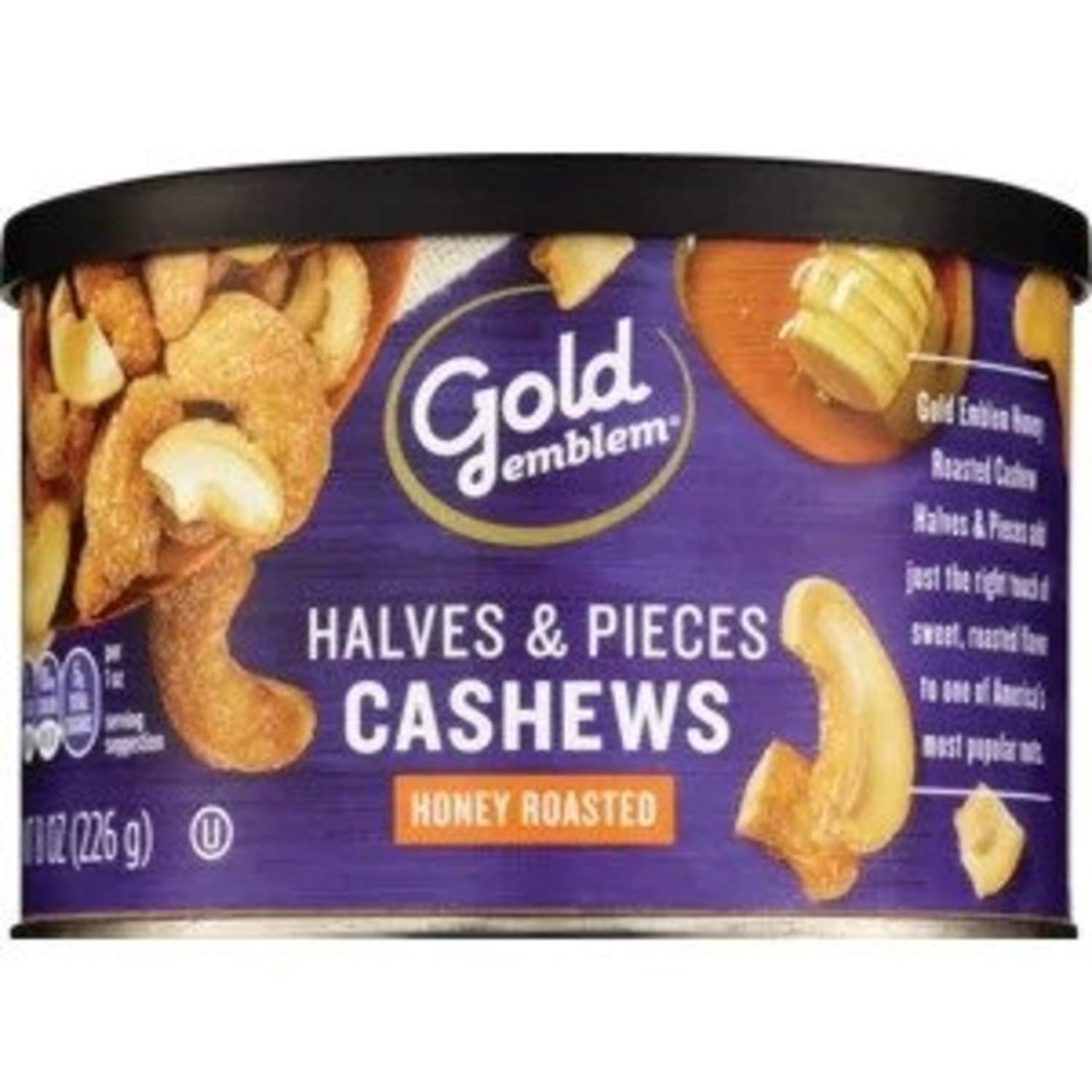 Gold Emblem Honey Roasted Cashew Halves & Pieces