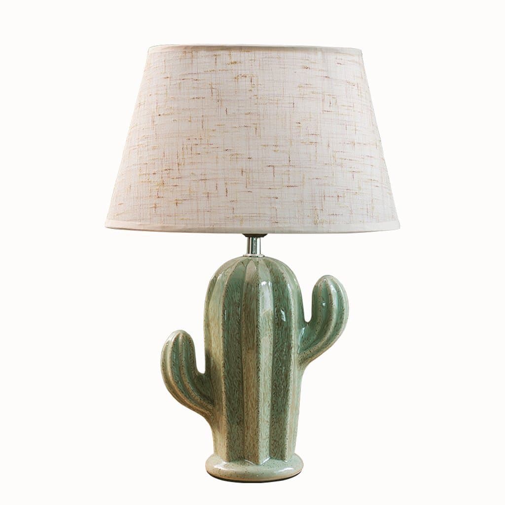 Cactus Lamp Table Lamp Home Decoration Cactus Decor Simple Design Desk Lamp for Living Room Bedroom,with Bulb