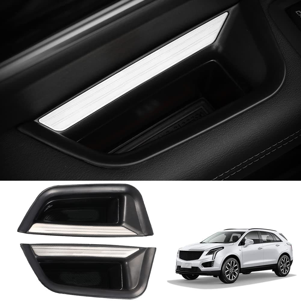for Cadillac XT5 Front Side Door Handle Storage Box 2016-2023
