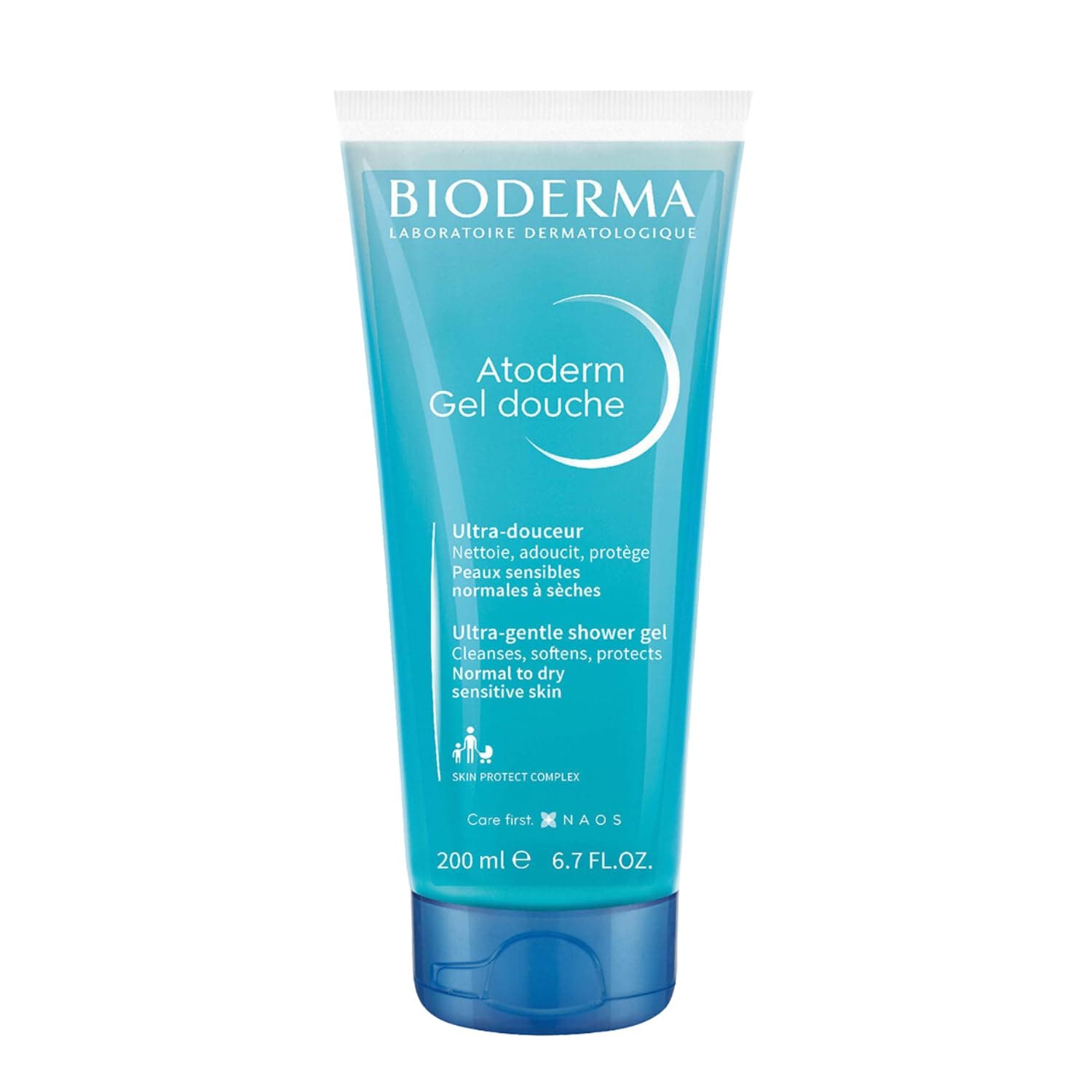 BioDerma Atoderm Shower Gel Cleansers, 200 ml, Multicolour