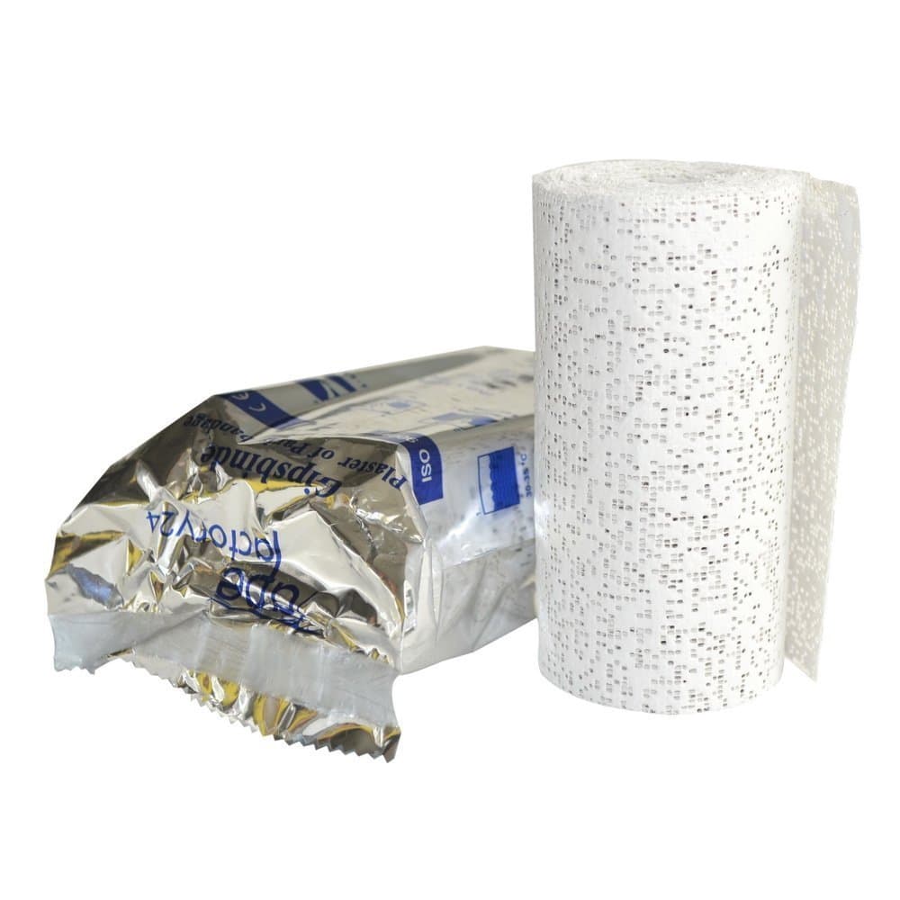 Tapefactory24 5x Roc 5 1.64 Ft) x 300 cm (9.84 Ft)] (15 Meter/1.5 m² – Plaster of Paris Bandage Modelling Fabric 3 m for Bump, Plaster Masks for Model Building New