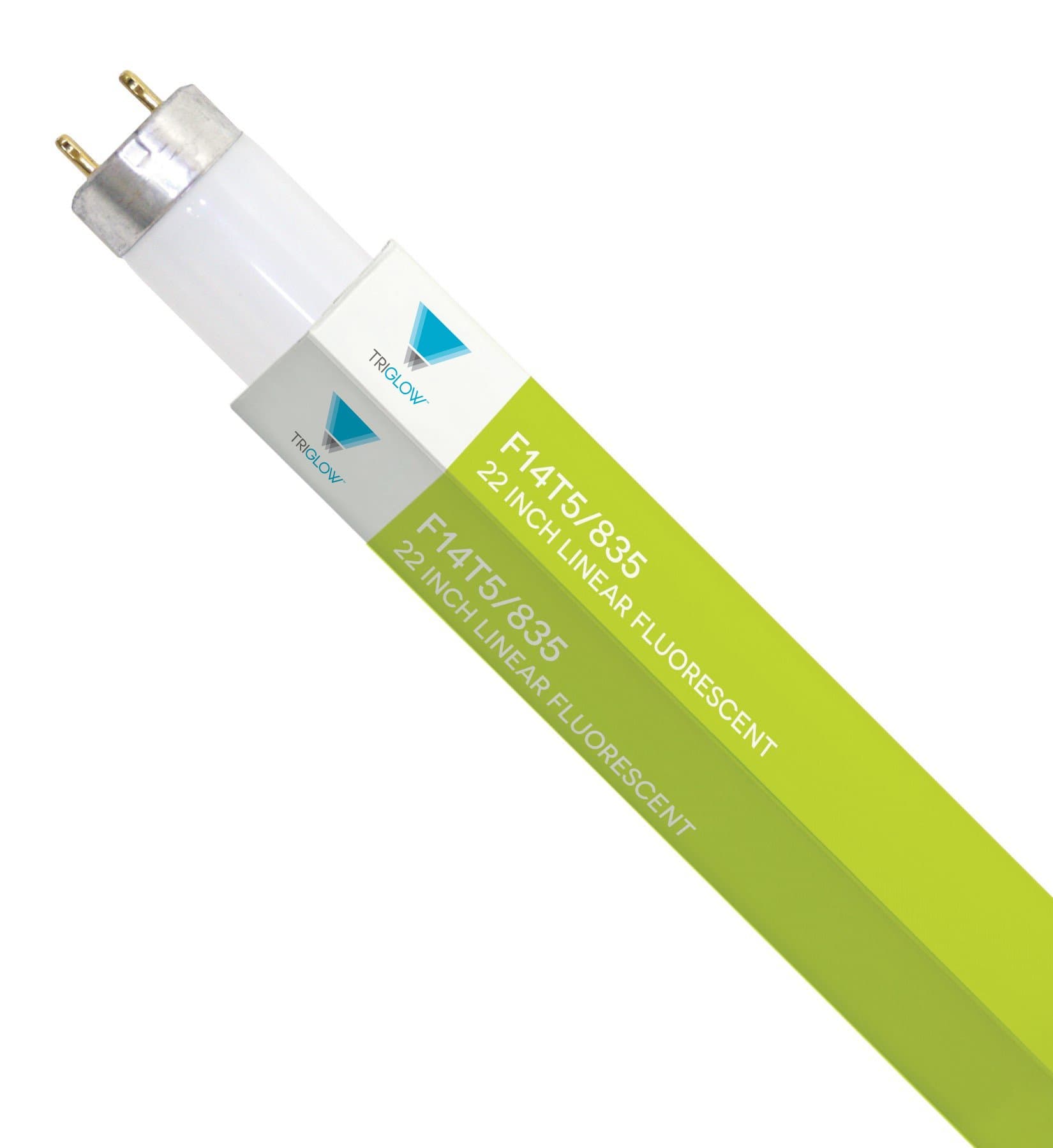 (Pack of 10) F14T5/835 14-Watt Straight T5 Fluorescent Tube Light Bulb, 3500K