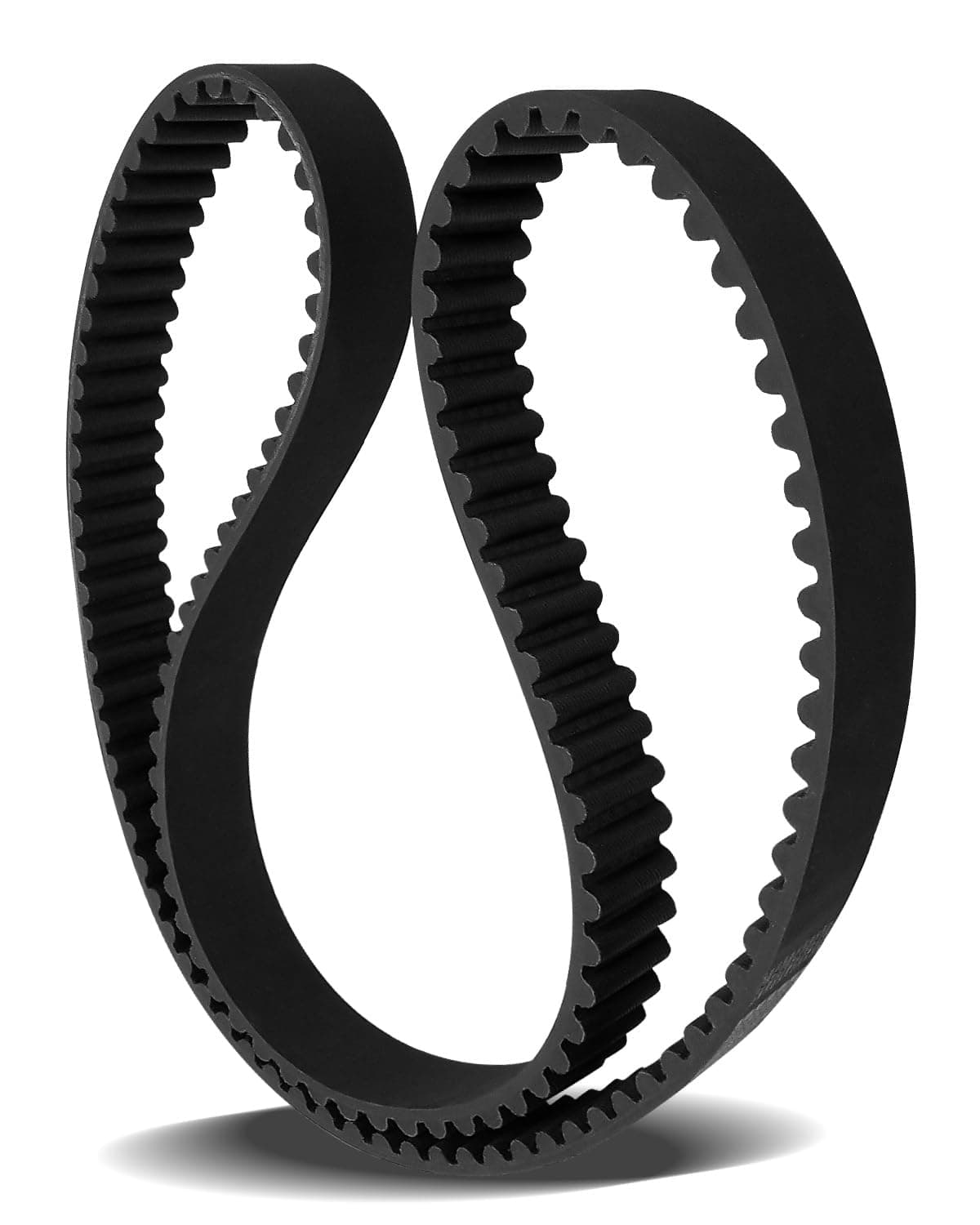 Rear Drive Belt 133T 1-1/2" 38.1mm Fit for Harley Davidson FXD Series 1991-1999, Toothed/Timing Belt, Motorcycle, Black Rubber, 1.5" Width x 1.5" Length, Belt