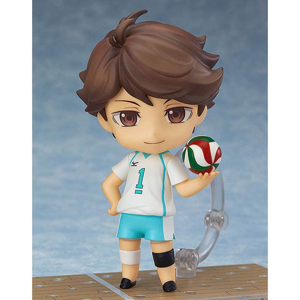 Aoemone Haikyu Series Ushijima Wakatoshi Kei Tsukishima Kozume Kenma Tobio Kageyama Hinata Shoyo Oikawa Tooru Q Version Nendoroid Action Figures Toy Figurine With Accessories Movable Anime Figures