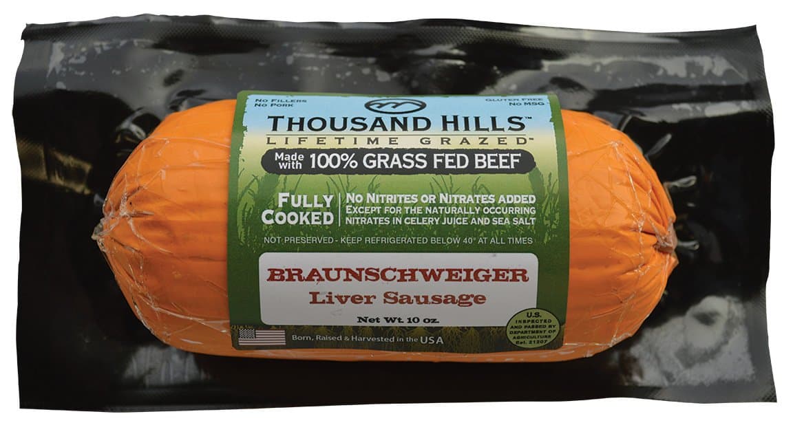 Braunschweiger Liver Sausage (8 units @ 10 oz)
