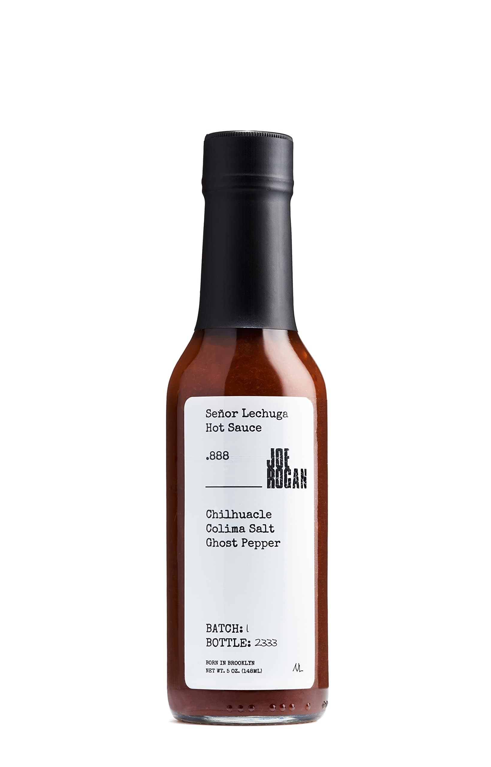 Señor Lechuga Joe Rogan x Hot Sauce .888 Chilhuacle, Colima Salt, Ghost Pepper