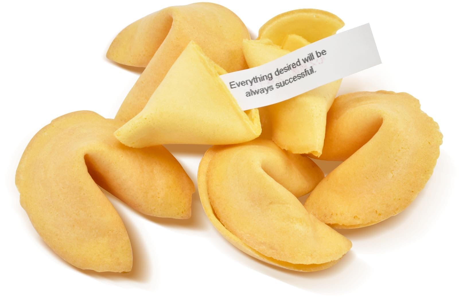Fortune Cookies, Fortune Cookies Individually Wrapped Bulk, Approx 25 Cookies, Individually Packed Crisp Cookies with Fun, Traditional Chinese New Year Fortune Cookie, 4 Ounce (1 Pack)
