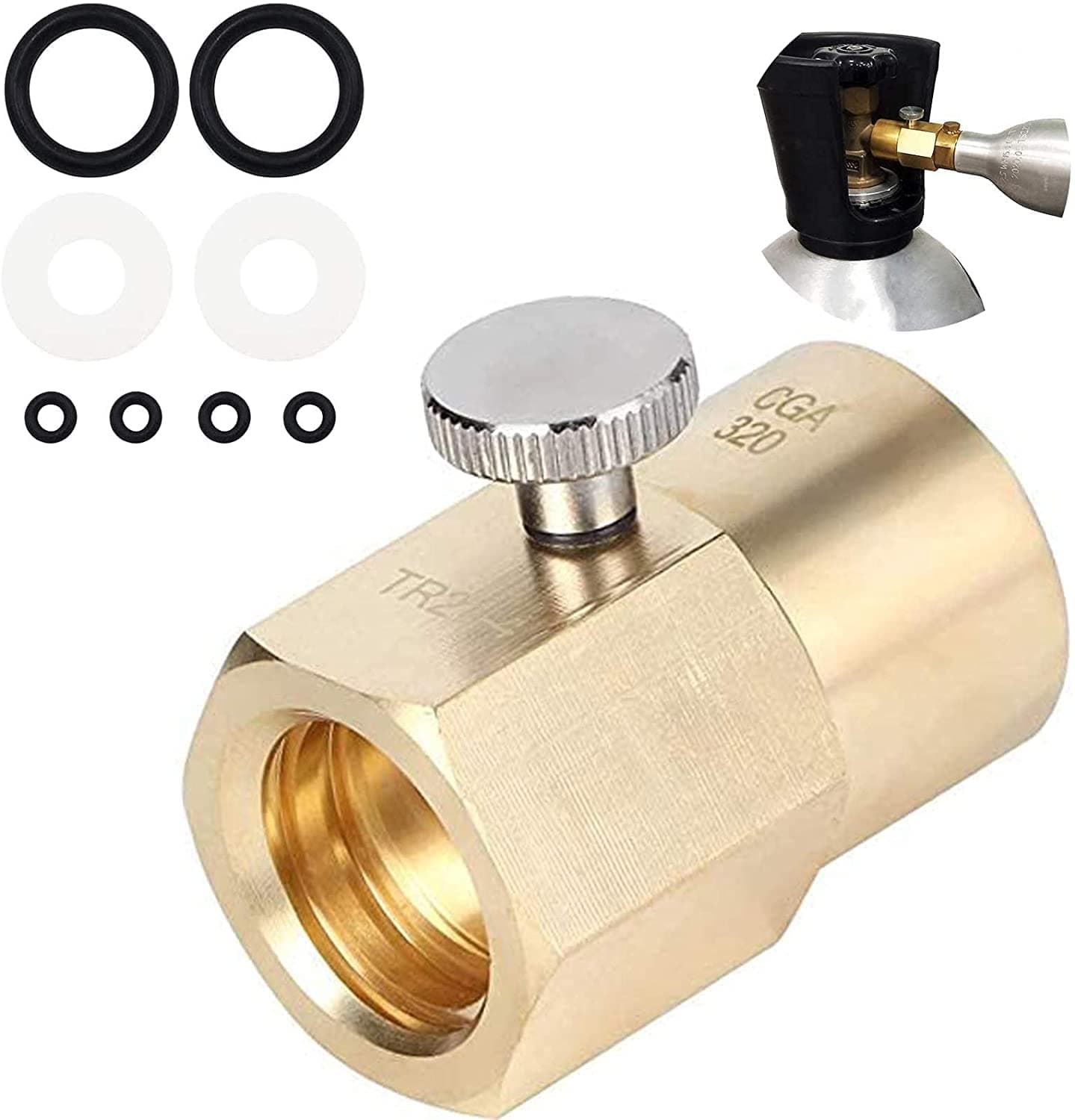 KLXI Type B Pool Hose Adapters, Quick Garden Type B Hose Connector, Pool Pump Parts for Saltwater System (Pack of 2)