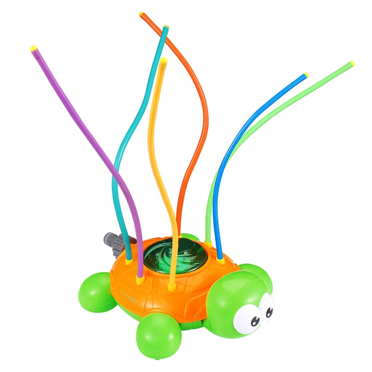 NUOBESTY Turtle Water Spray Sprinkler- Backyard Spinning Turtle Sprinkler Toy for Outdoor Summer Backyard and Lawn