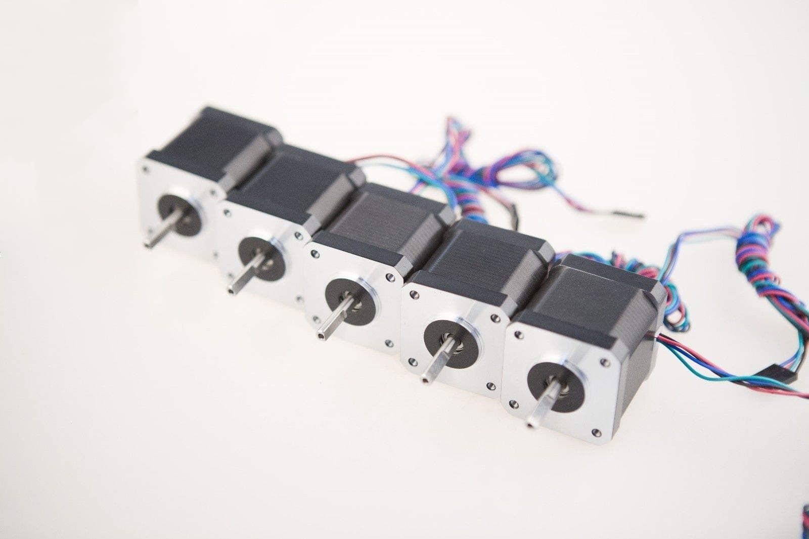 Nema 17 Stepper Motor Bipolar 48mm Body 55Ncm Torque 2.8 Max 4 Lead W 1.5 A with 1.8 Step angel 4.2V for 3D Printer CNC 5 PCS &nbsp