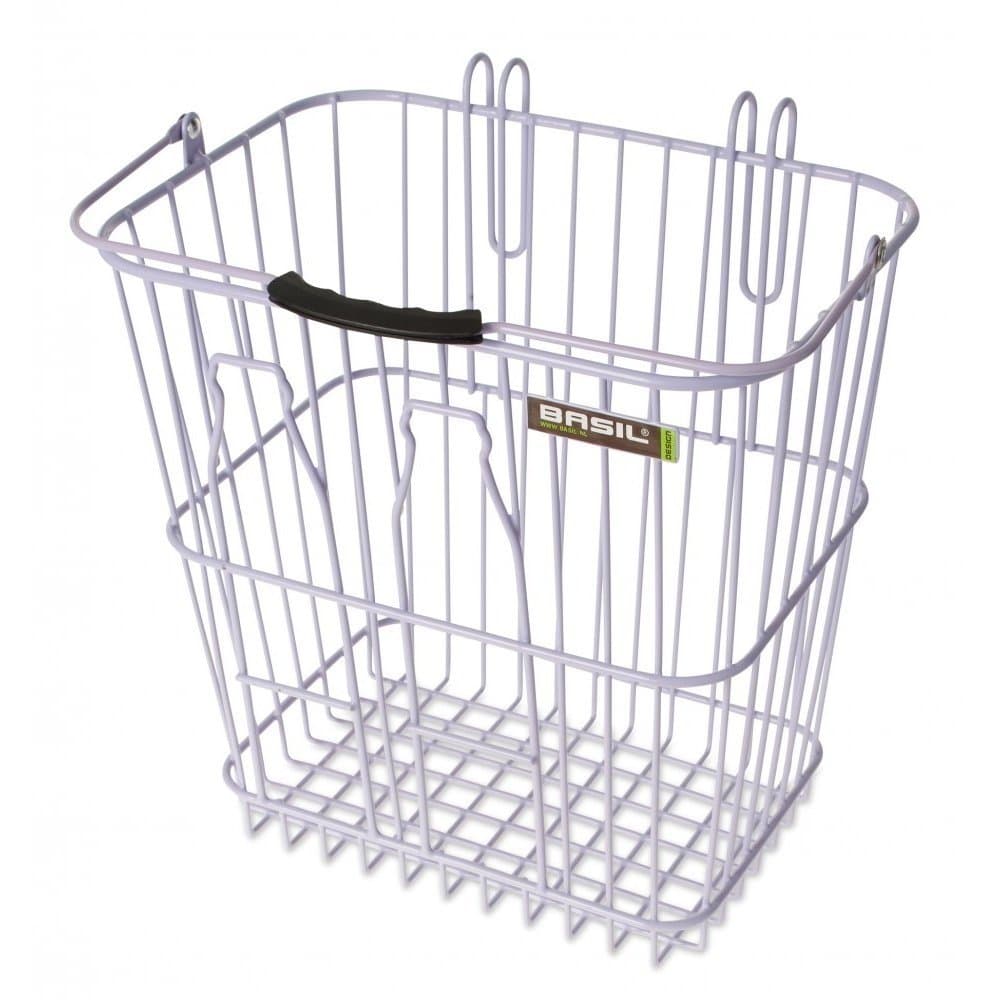 Bell Basil Memories Bottle Rear Bicycle Basket, Lavender