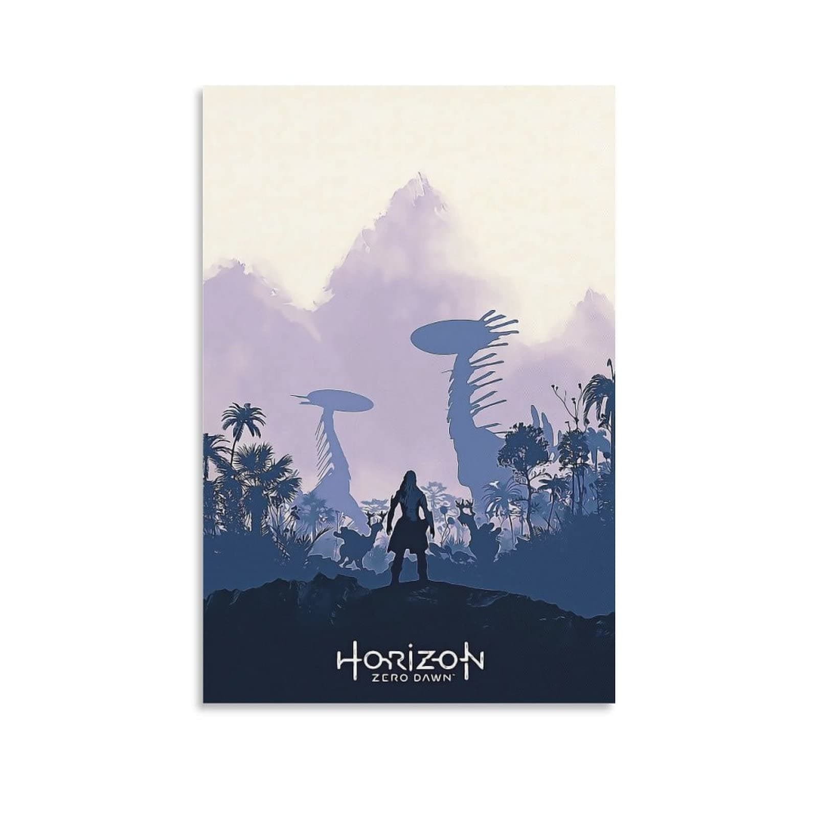 ENYPOLIS Horizon Zero Dawn Posters & Prints on Canvas Wall Art Poster for Room Decor Unframe 12x18inch(30x45cm)