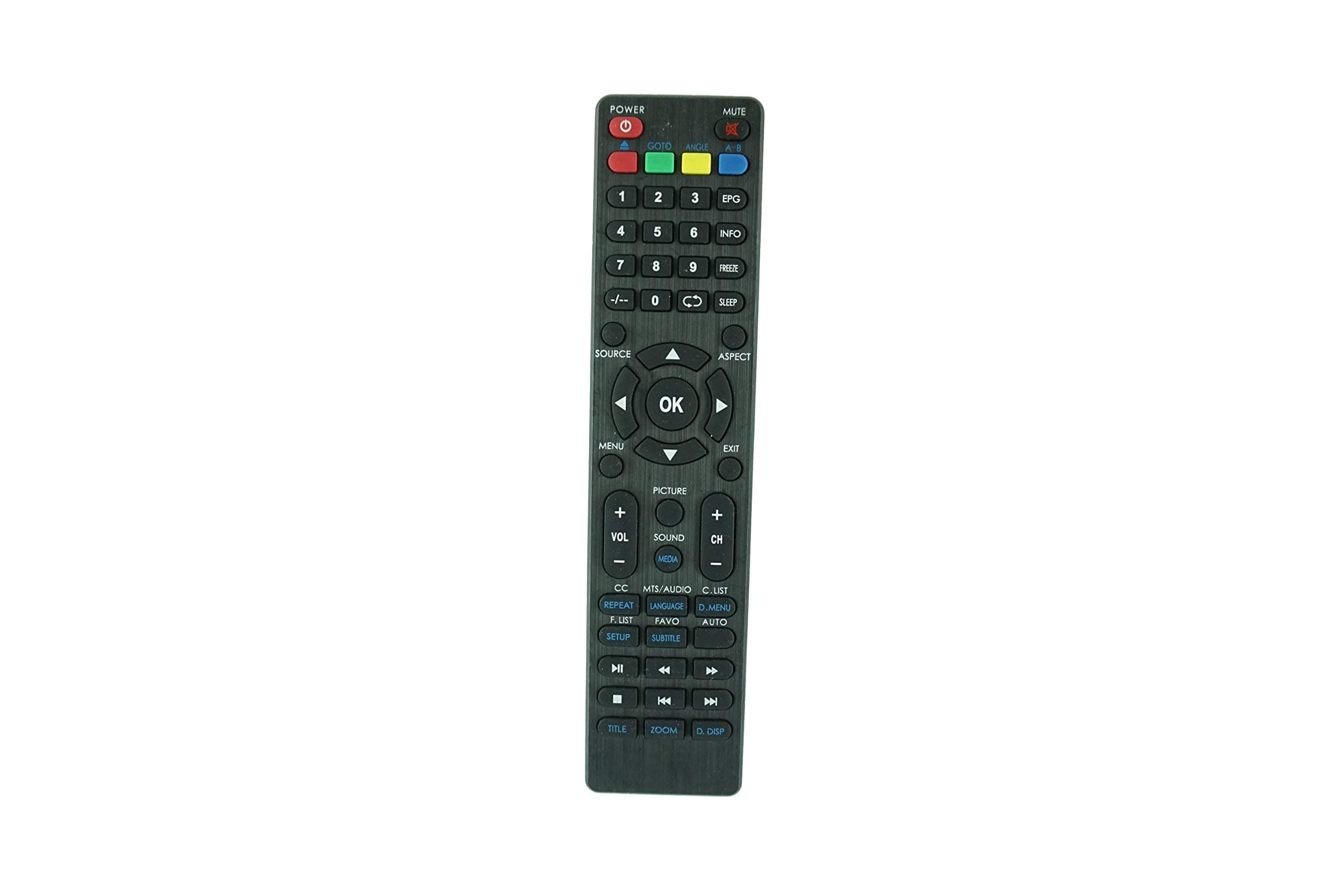 HCDZ Replacement Remote Control for AXESS TV1705-19 TV1701-40 TV1703-16 TV1701-32 TV1701-13 TVD1801-13 TVD1803-24 TVD1801-24 TV1703-13 TVD1804-24 TVD1801-15 TV1701-19 Smart LCD LED HDTV UHD TV