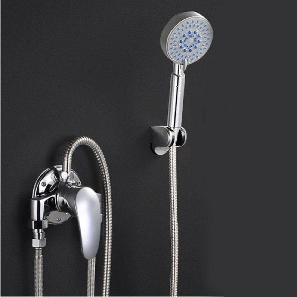 GAOF Excavation with the rain showers simplified Delta shower faucet five function hand shower