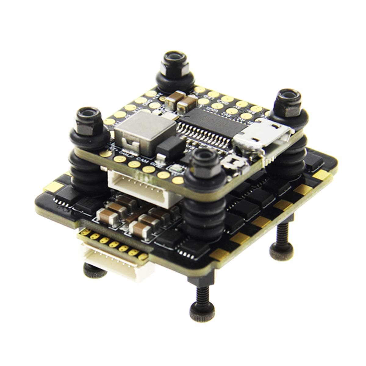 HGLRC FD445 Flight Controller Stack Forward F4 Mini FC BLHeli_32 FD45A 4in1 2S - 6S Electric Speed Controllers for RC Racing Drone Quadcopters