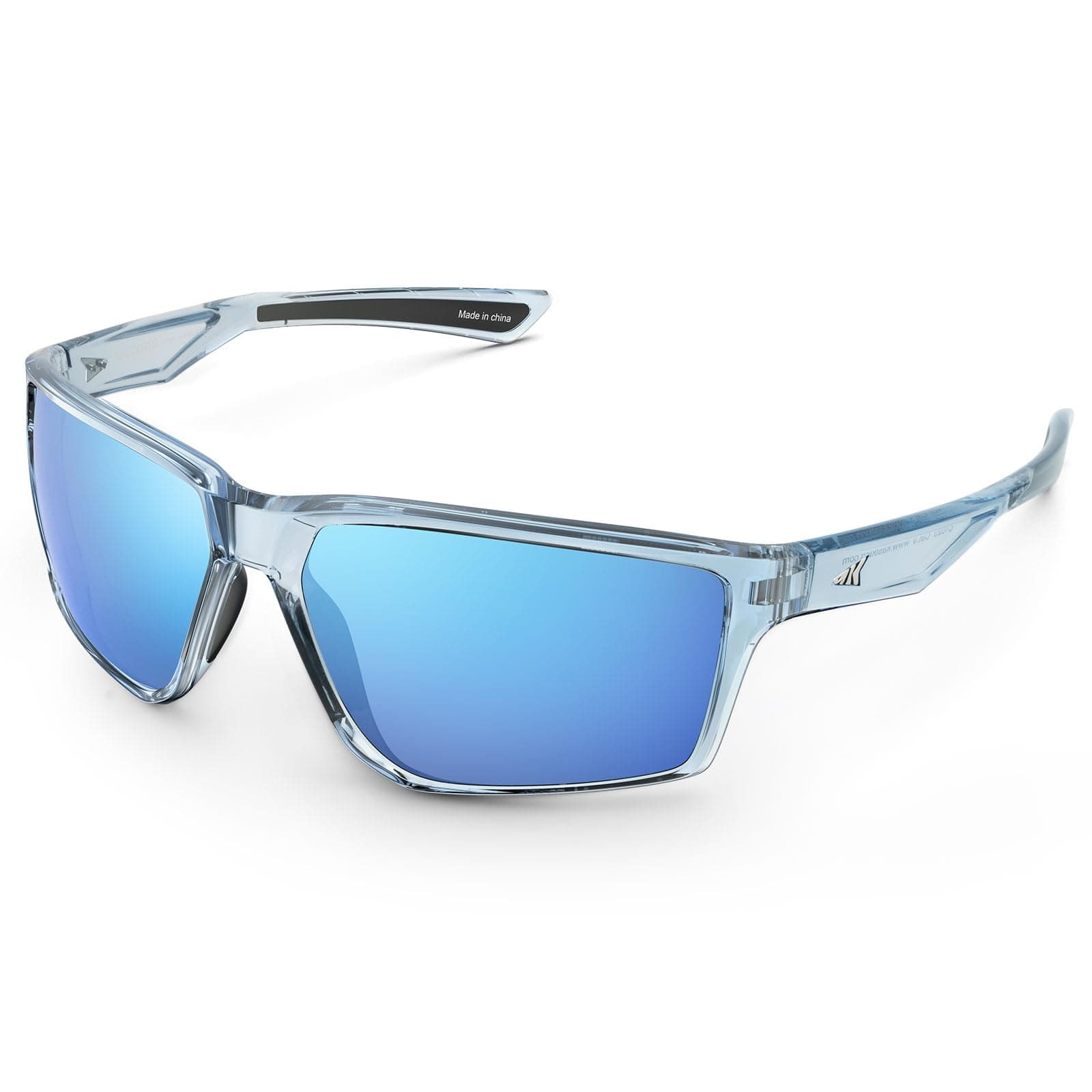 Osage Polarized Sport Sunglasses for Men and Women, Ideal for Driving Fishing Cycling Running, UV Protection