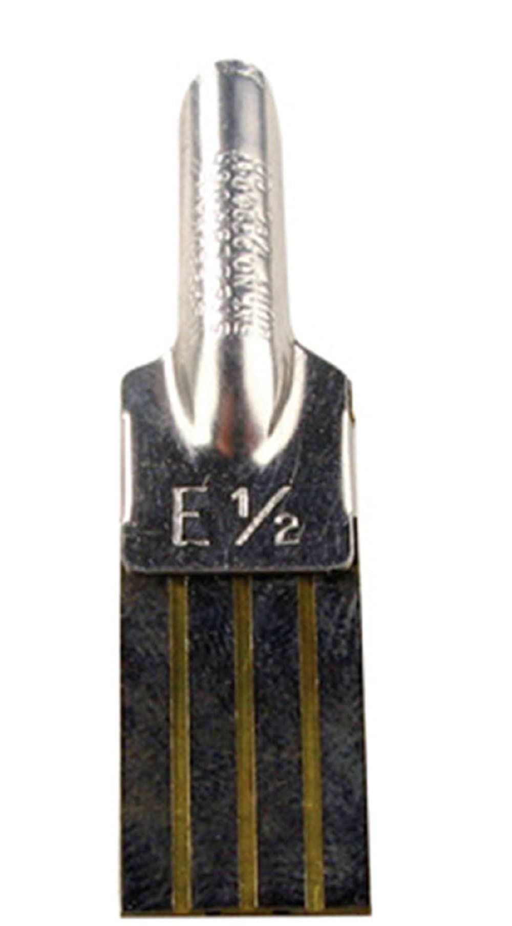 Speedball Art H3083 Calligraphy Flat Edged Pen Point44; Steel Brush E.5