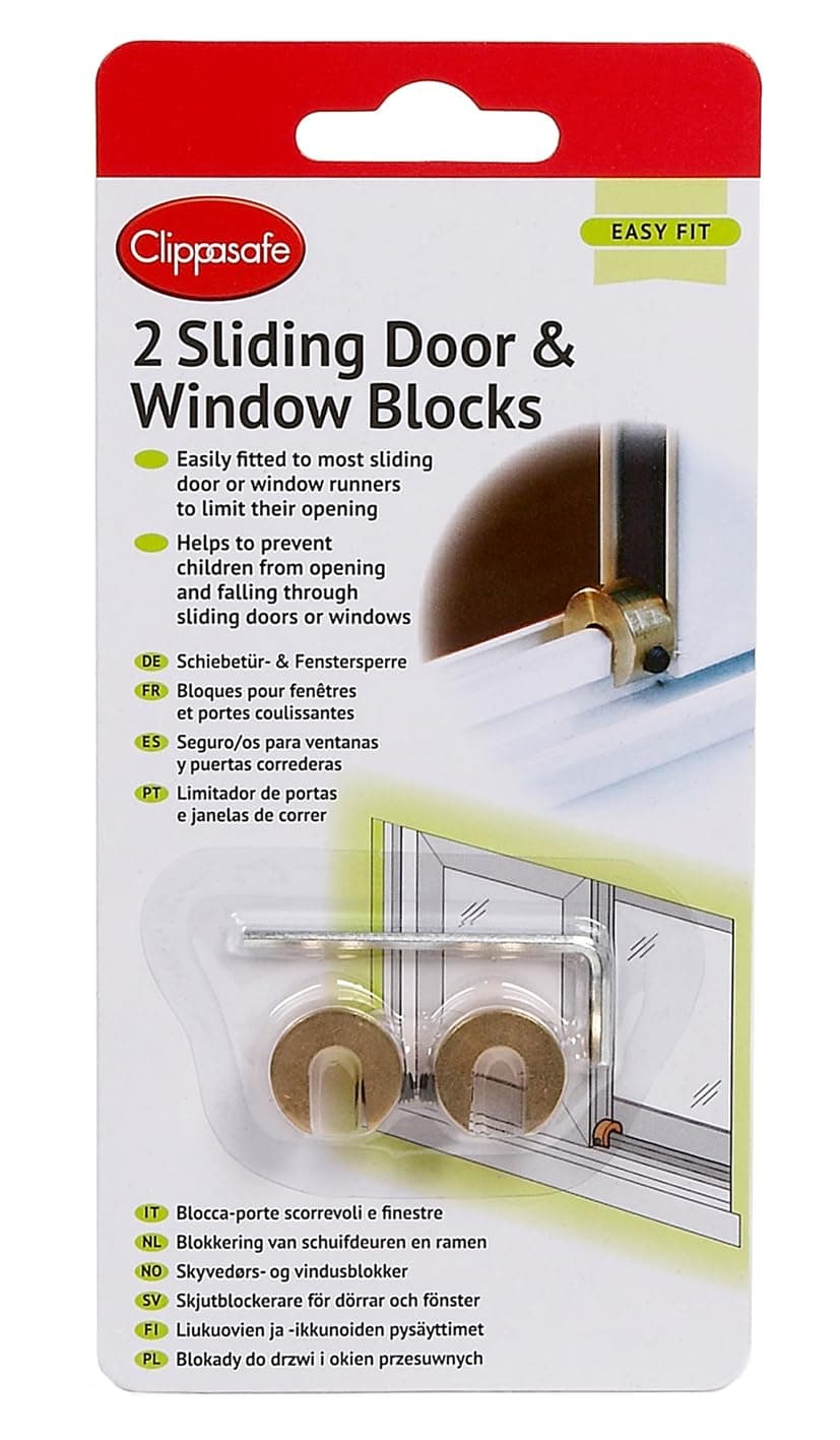 Clippasafe Sliding Door & Window Blocks
