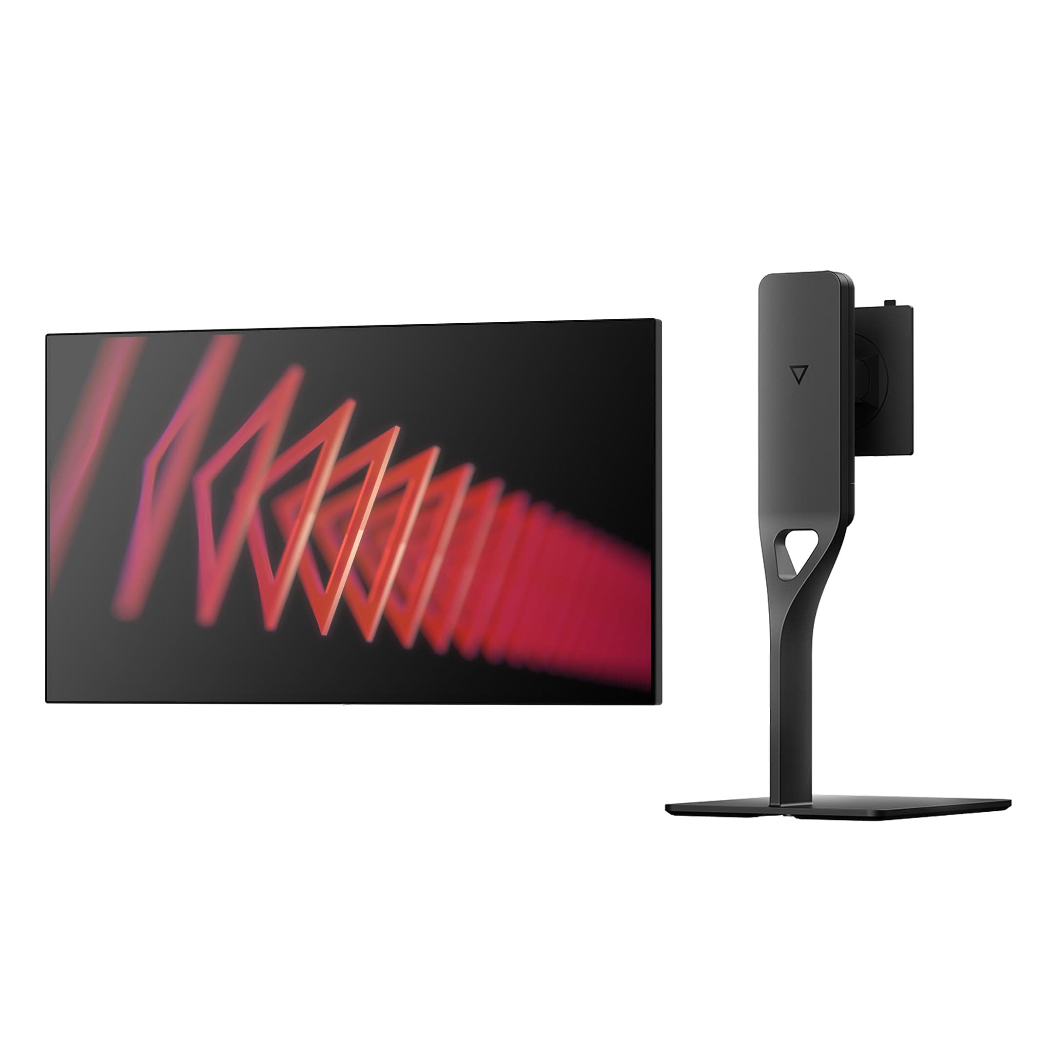 DOUGH Spectrum One 27-Inch Gaming Monitor - 4K HDR, 144Hz Refresh Rate, 1ms Response, IPS Panel, Freesync Premium Pro, USB-C Docking, DisplayPort, HDMI (Eve Spectrum) (Monitor with Stand, Glossy)