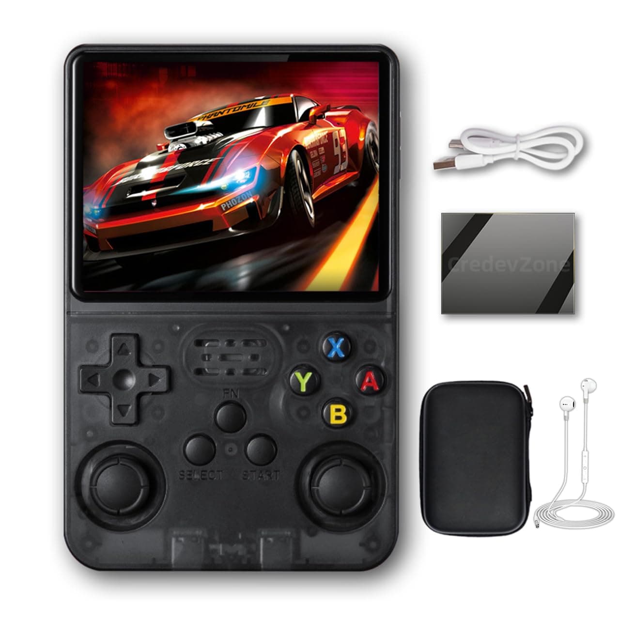 R36S Handheld Console Game 3.5 inch Retro Handheld Video Games Consoles Built-in Rechargeable Battery Portable Style Preinstalled Hand Held Game Consoles System