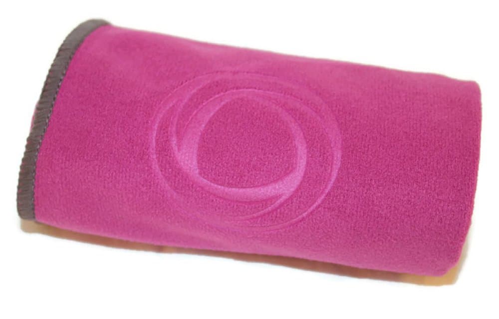 Yoga Fitness Sweat Towel ~ SuryaFit GoSweat ~ Amazingly Absorbent & Quick Drying For Any Sweaty Activity ~ Color Jazzberry Purple