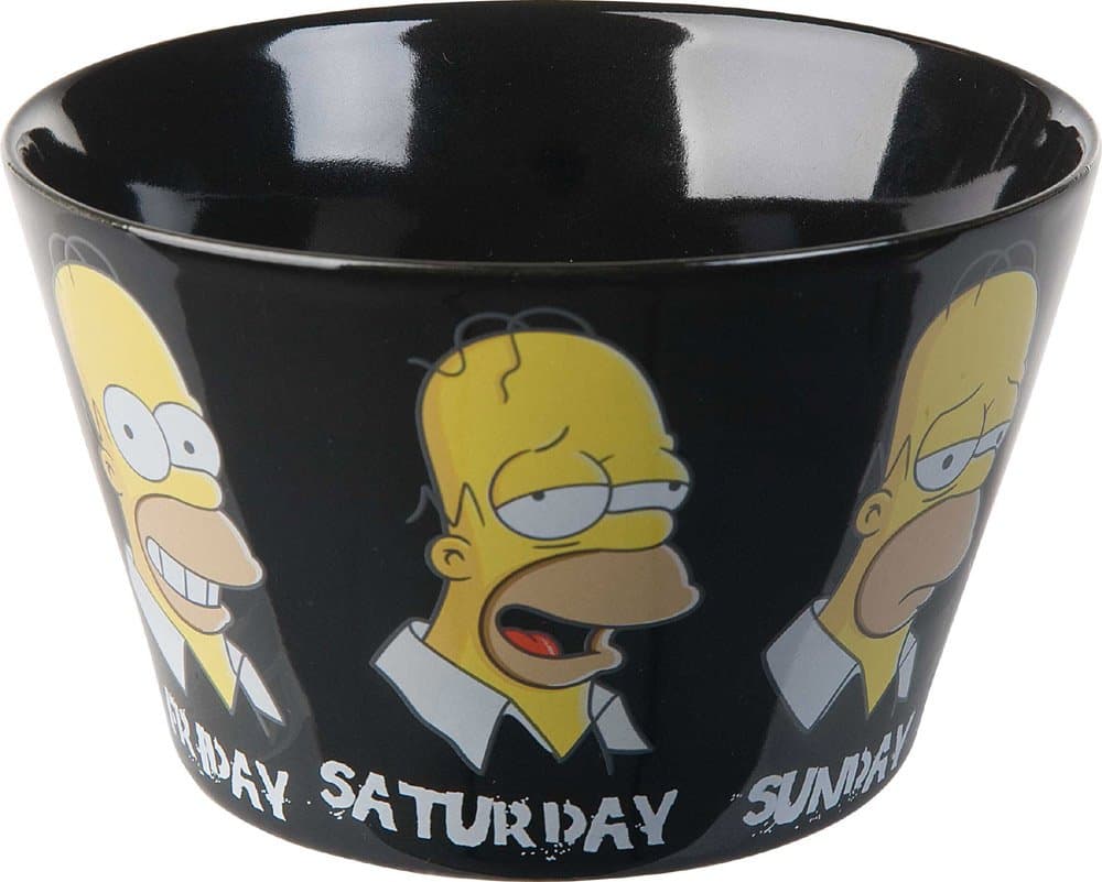 Unitedlabels Daily Homer The Simpsons 0199416 Cereal Bowl
