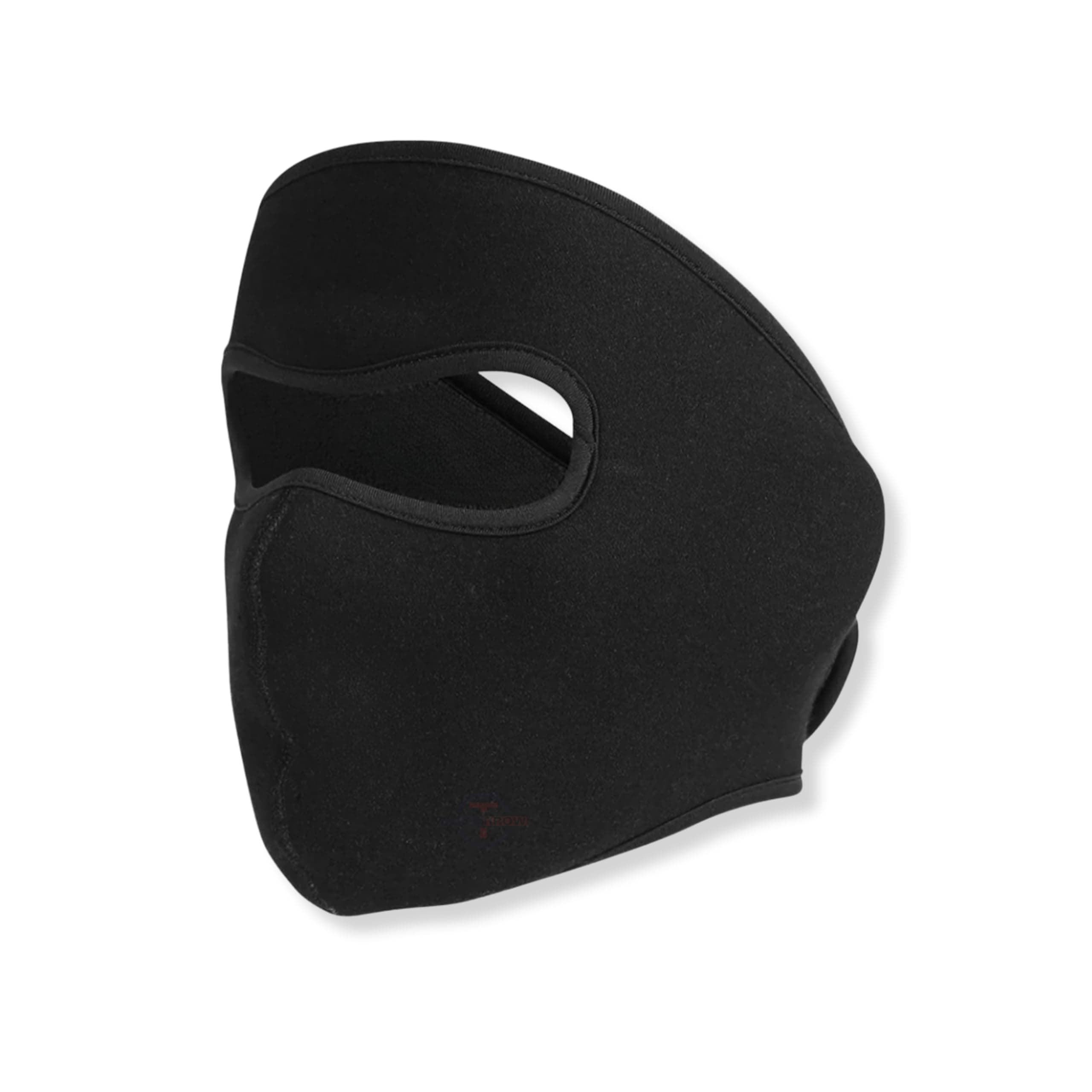Tomorrow Premium Cotton Breathable, Stretchable Face Cover Mask for Summer, Dust, Sun Protection, Bike Riding, Helmet Fit & All Outdoor Activity (Plain Rider Mask), Black