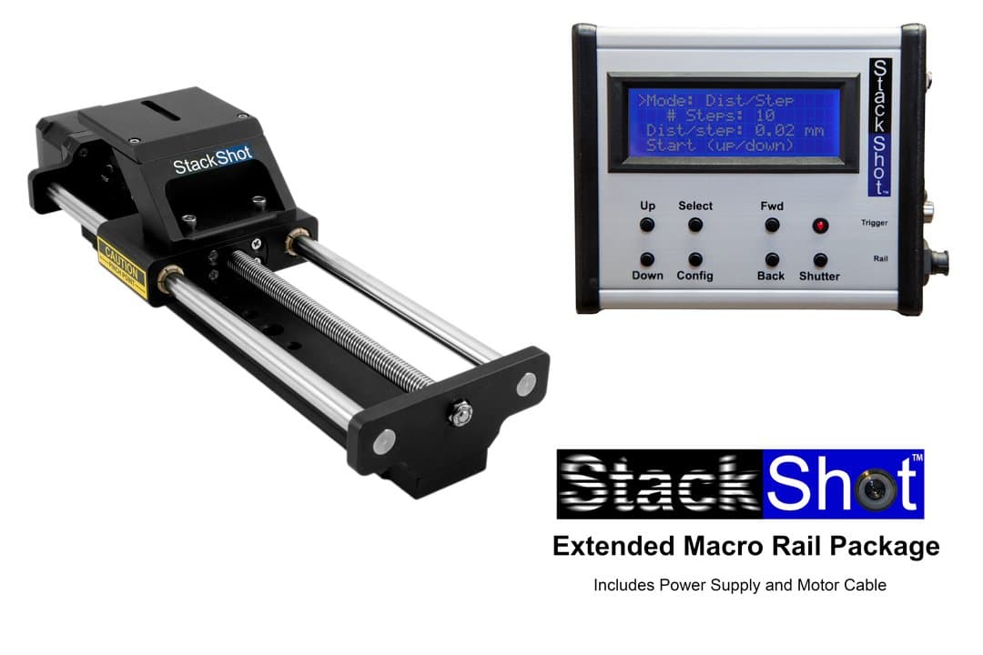 StackShot Extended Automated Macro Rail Package, US AC Adapter