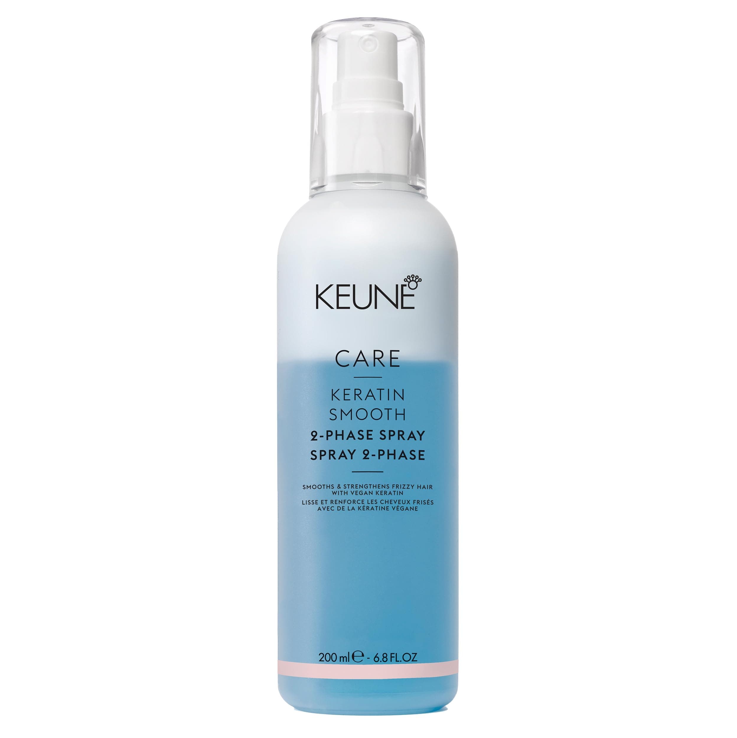 CARE Keratin Smooth 2-Phase Spray Protein Spray for Hair, 6.8 Oz.