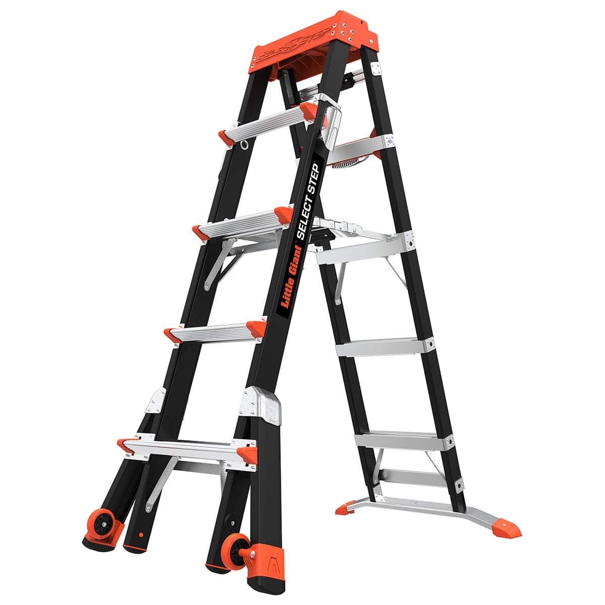 Ladders, Select Step, 5-8 foot, Stepladder, Fiberglass, Type 1AA, 375 lbs weight rating, (15130-001)