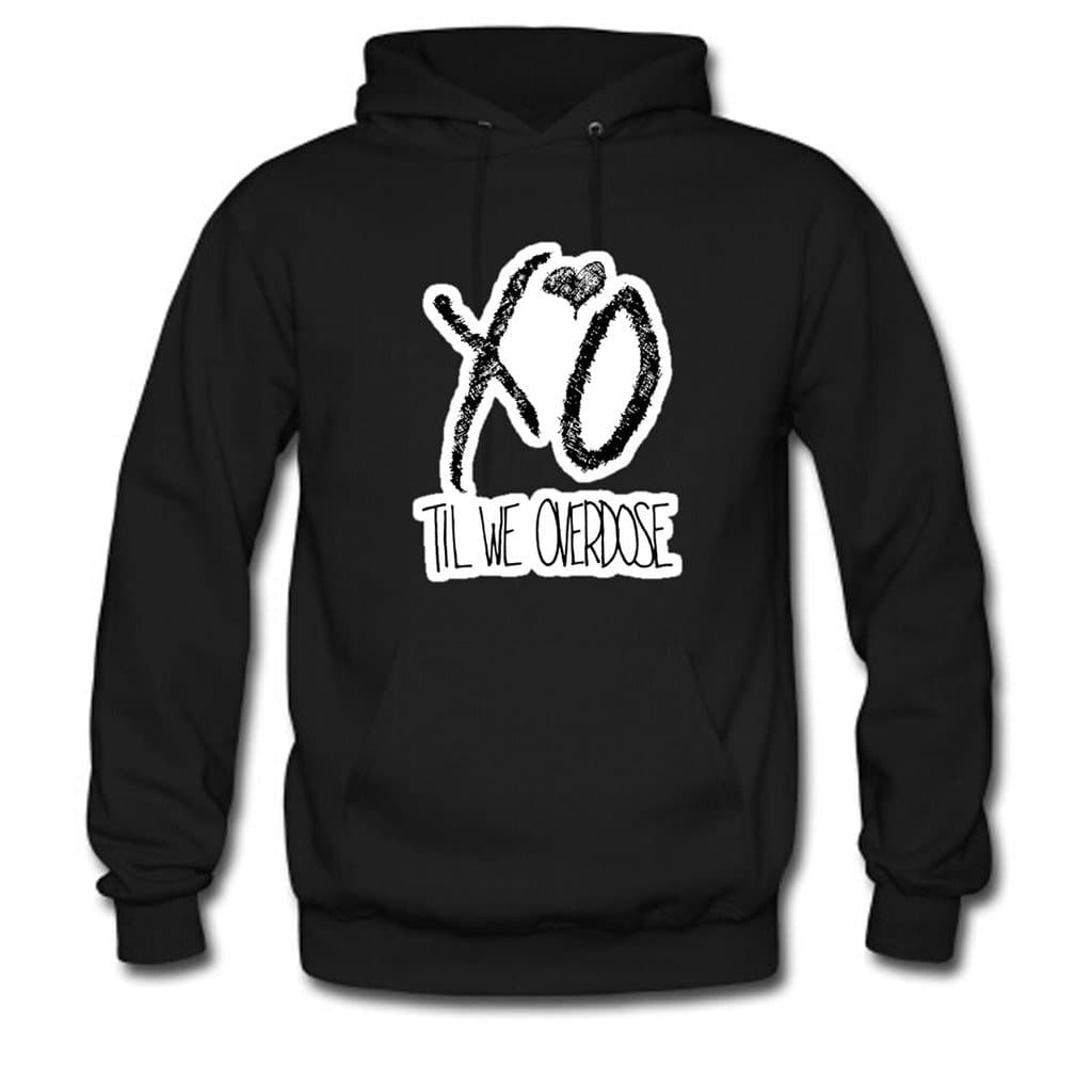 Unisex XO The Weeknd Sweatshirt Custom Men's and Women's Hoodies US XS White