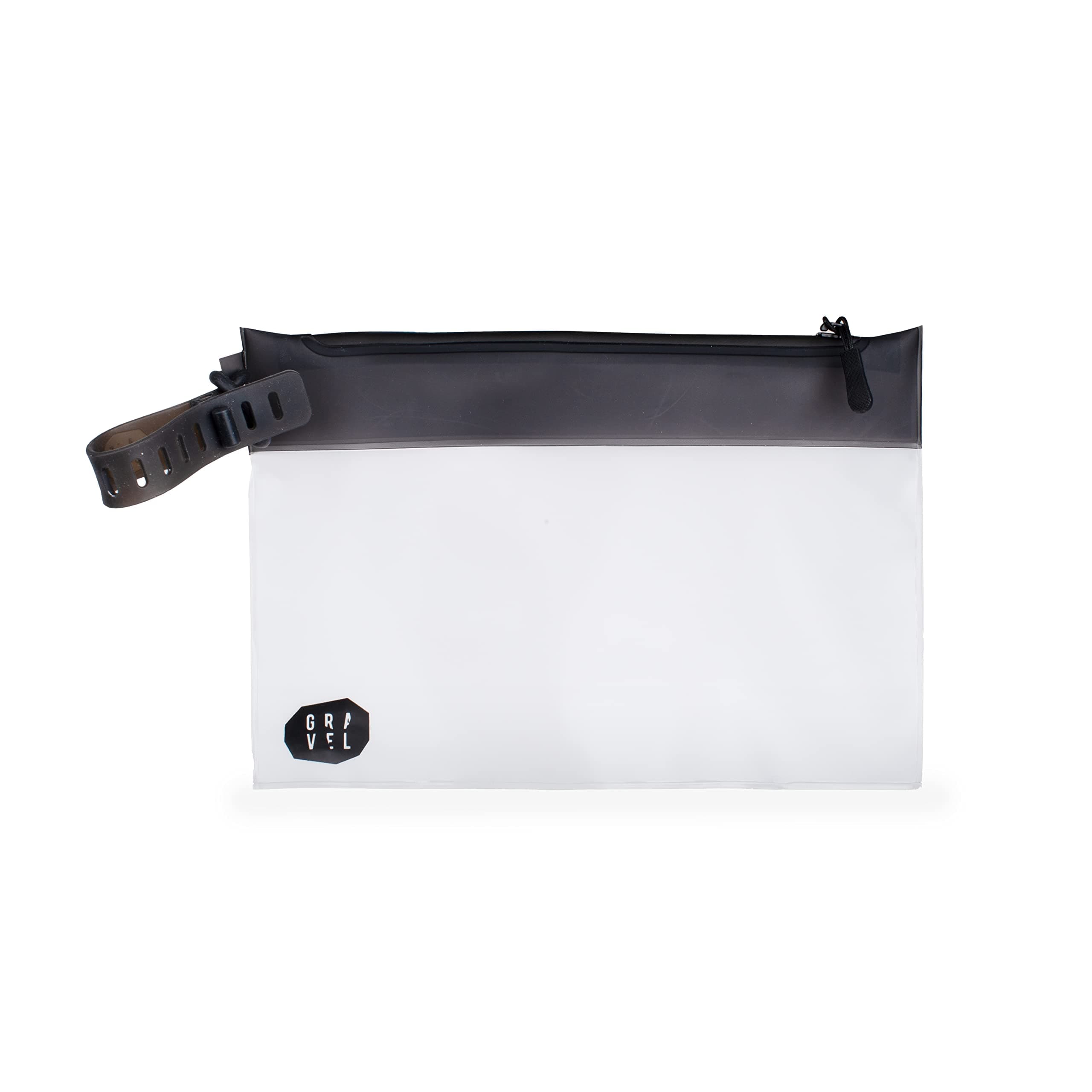 The Pouch | 3-1-1 TSA Approved Clear Travel Toiletry Bag Carry-on Travel Accessories Toiletries Cosmetic Quart Size Pouch Makeup Bags for Men and Women, Clear and Black, Clear TSA Bag