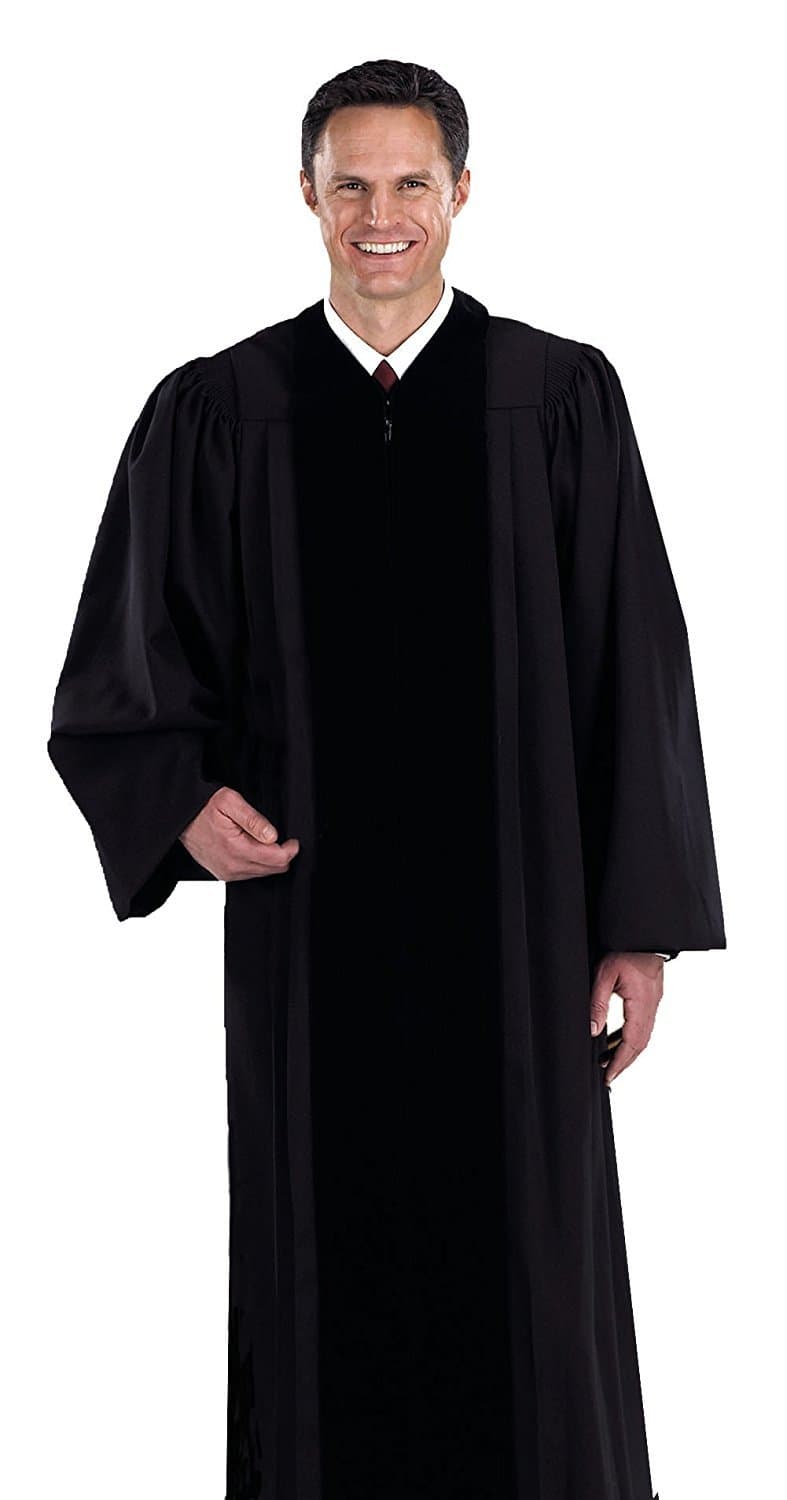 Pastor/Pulpit Robe Medium 55 black
