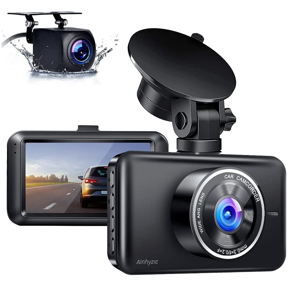 ADC122 1080P dual dash cam front and rear