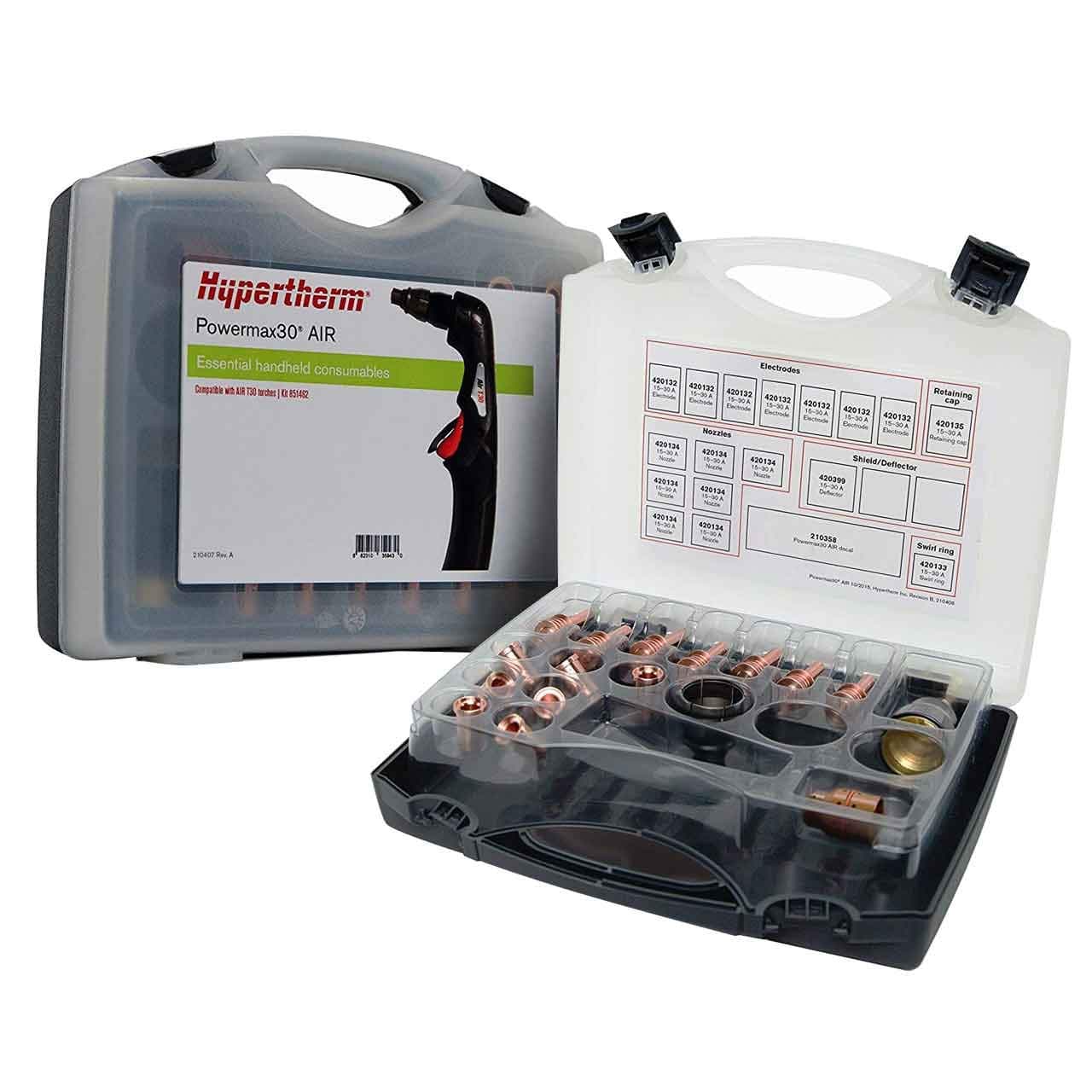 Hypertherm 851462 Powermax30 AIR Essential Consumable Kit by Hypertherm