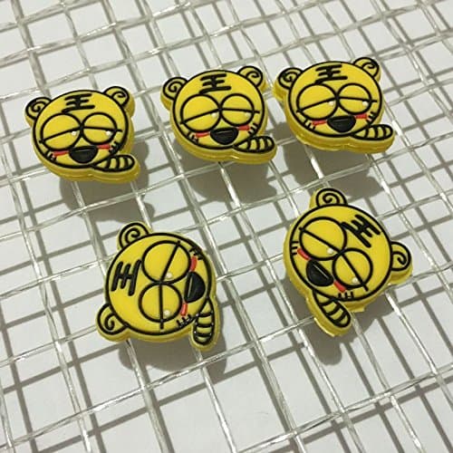 Tiger Animals Tennis Vibration Dampeners Pack of 10
