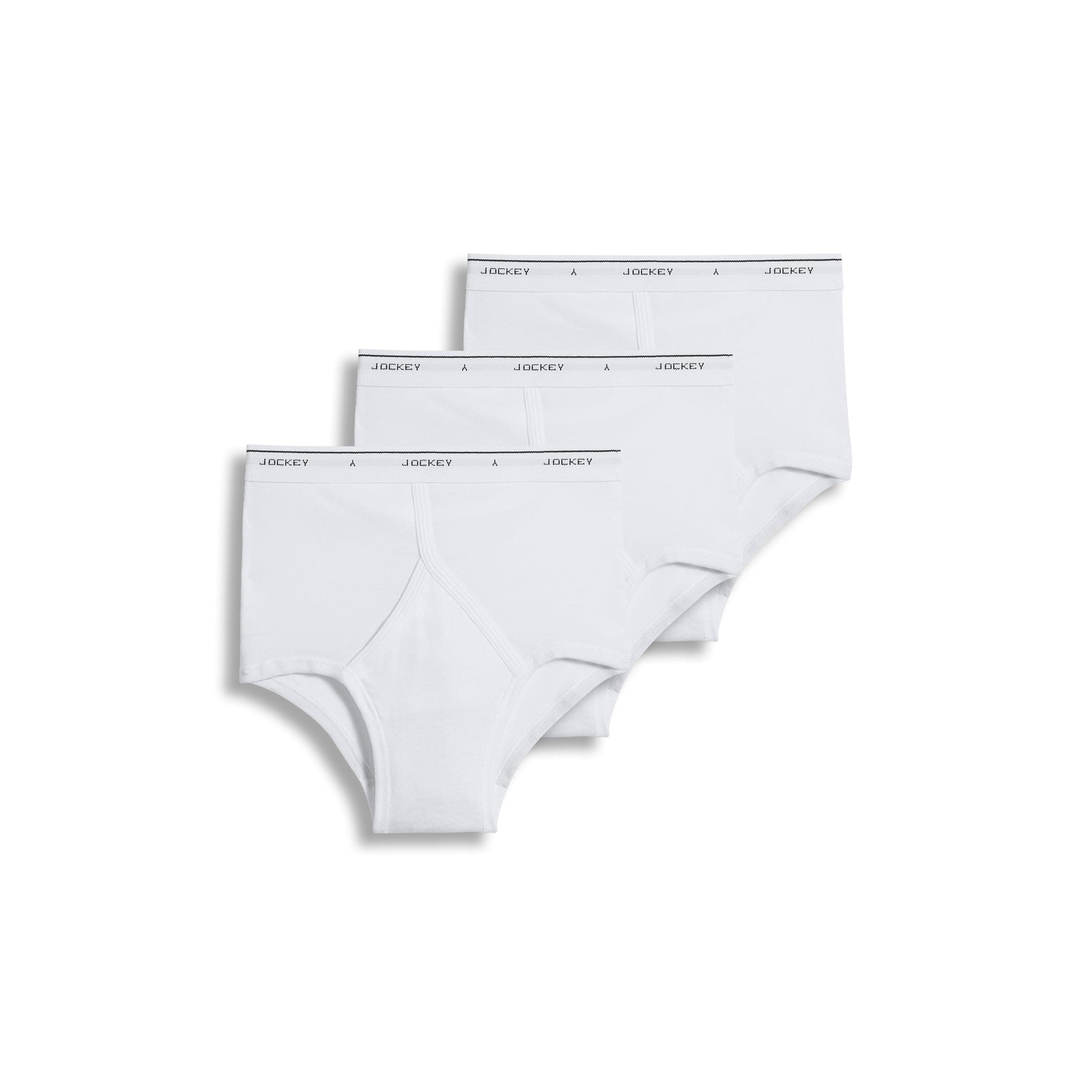 Mens Underwear Briefs - Classic Full Rise Design, Pack of 3 - Authentic Mens Underwear for Comfort and Quality