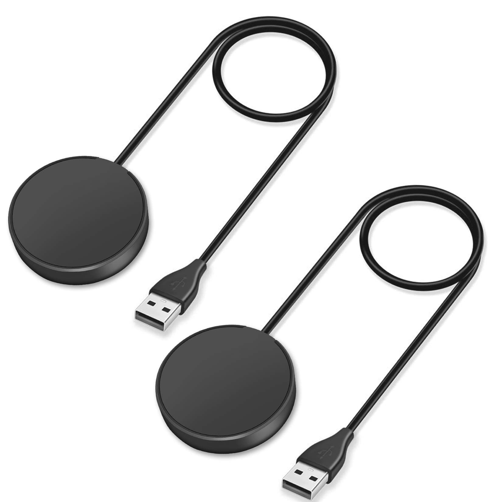 - Trami 2 Pack Compatible with Samsung Galaxy Watch 7/6/6 Classic/5/5 Pro/4/4 Classic/3/Active/Active Wireless Charging Dock,Replacement USB Charger Cable Cord Stand for Classic/3 /Active/Active
