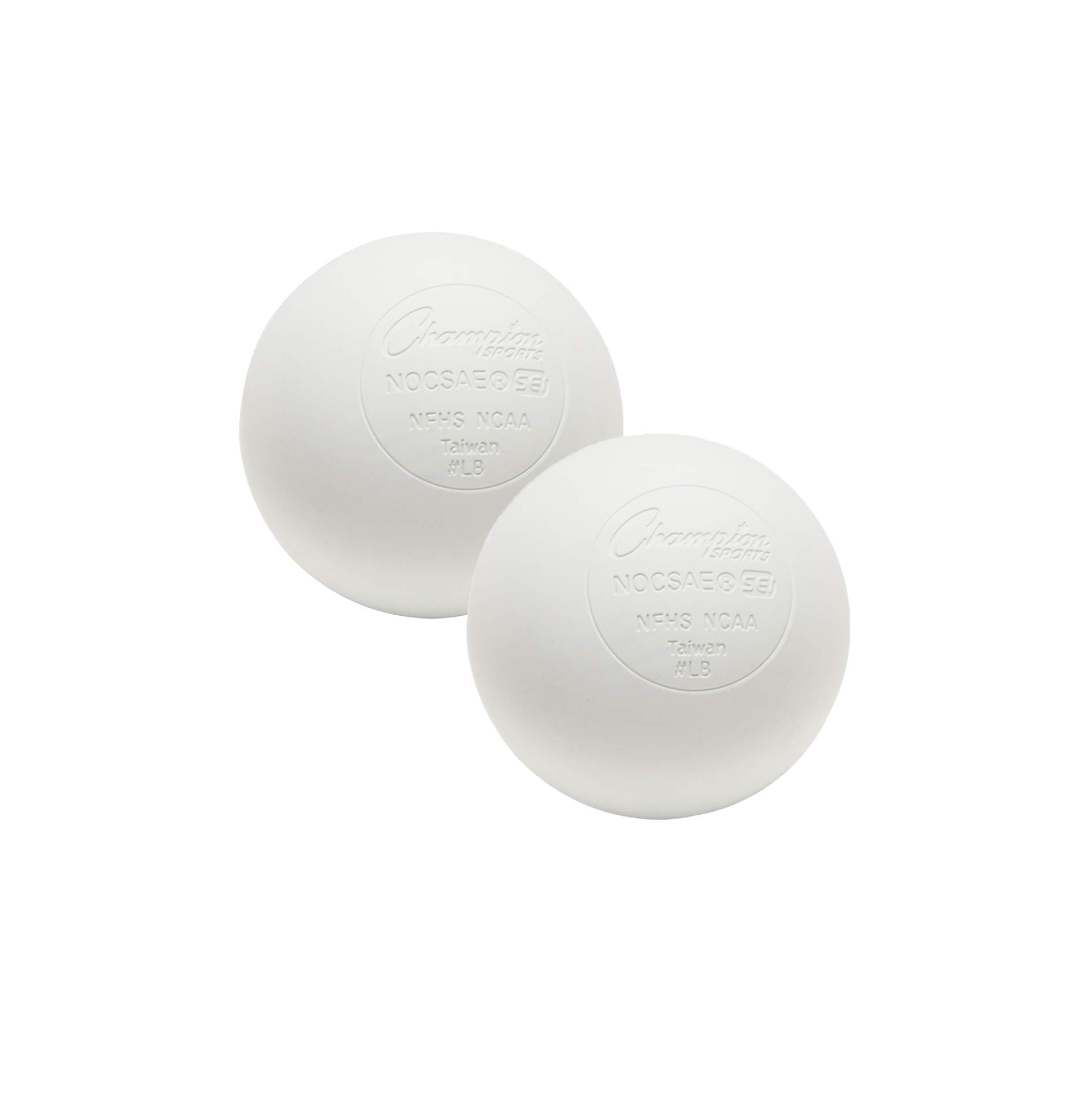 Champion Sports Official Lacrosse Balls - Multiple Colors in Packs of 1, 2, 3, 6, and 12