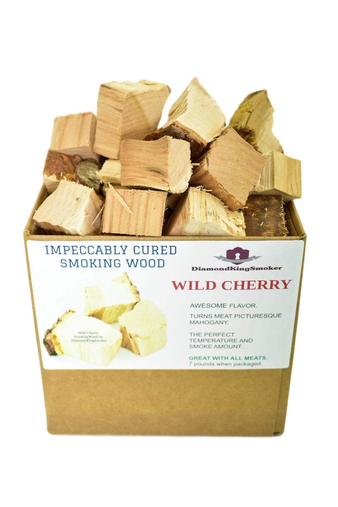 DiamondKingSmoker Wild Cherry Smoking Chunks (7 Lbs)