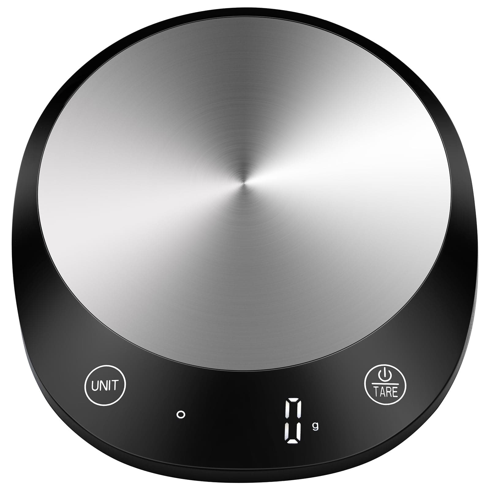 Homebuds 22lb Digital Food Scale Grams and Ounces in 1g, High Precision Assured by Kitchen Scale Professional Factory Since 2001, Gram Scale for Cooking and Baking, LED, 3*AAA Included, Black