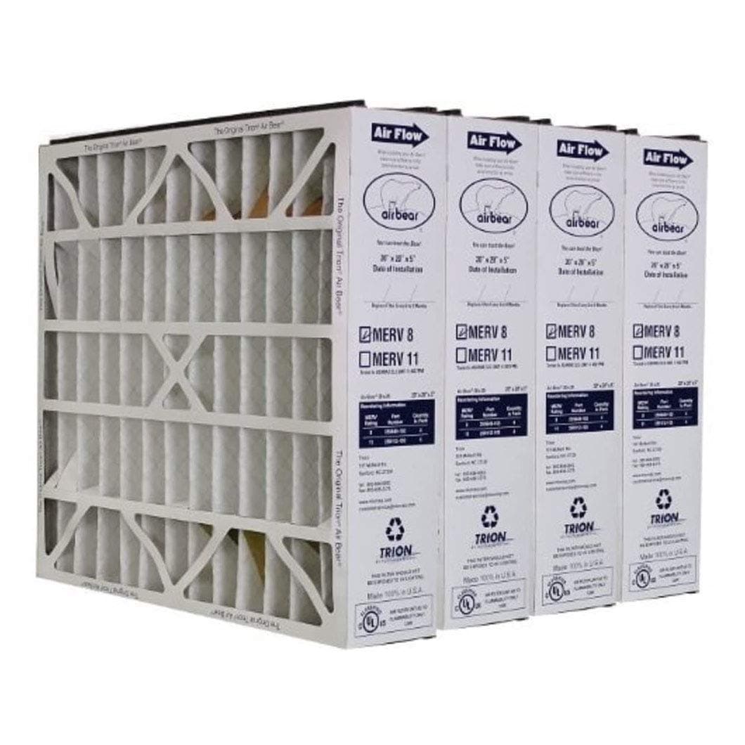 Trion Air Bear MERV 8 Furnace Filters (4 Pack)