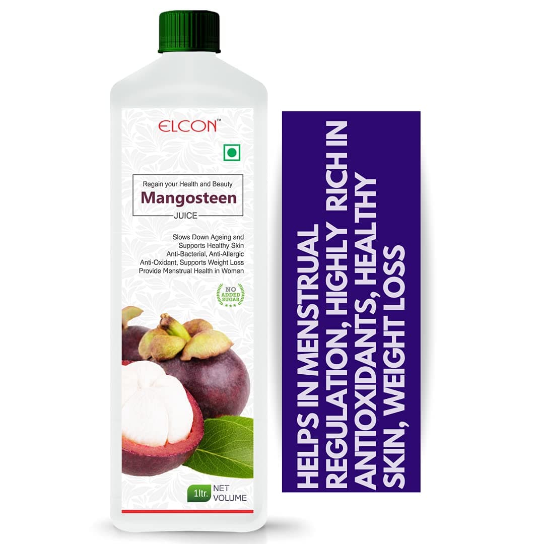 Elcon's® Mangosteen Juice 1000ml (menstrual health | vitamin c | Boosts Immunity)