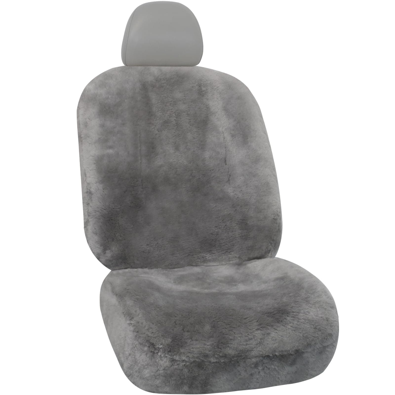 Aegis cover 901263STL Australian Sheepskin Semi Custom Steel Seat Cover (Headrest Cover Not Included)