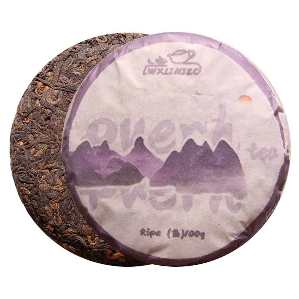 LWXLJMJZC-2020yr Aged Ripe Puerh Tea Cake 3.53oz-Dark Tea Pu erh - Shu (cook) Pu-erh Puer