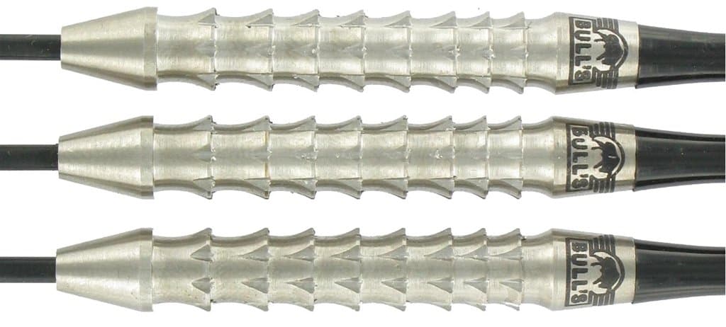 23g Bulls Spike Extreme Razor Grip Tungsten Darts Set