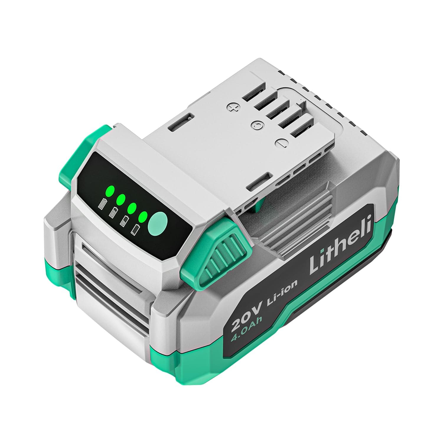 LiTHELi 20V 4.0AH Lithium Ion Battery Pack, Only Fit 20V Power Tools