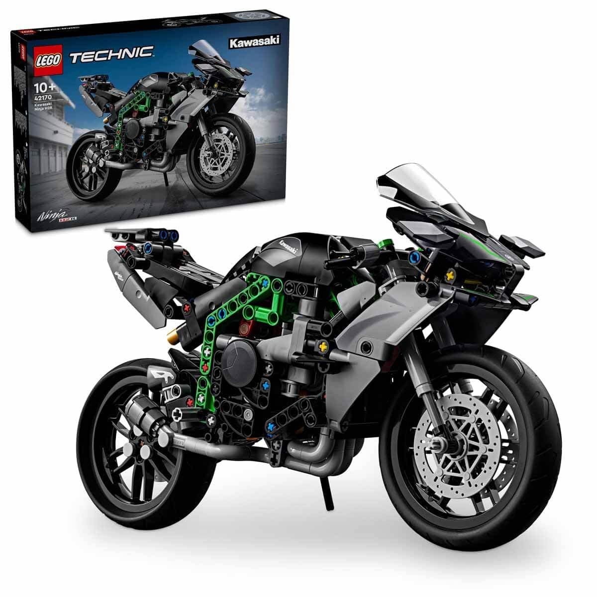 LEGO Technic Kawasaki Ninja H2R Motorcycle Toy Gift for Kids 42170