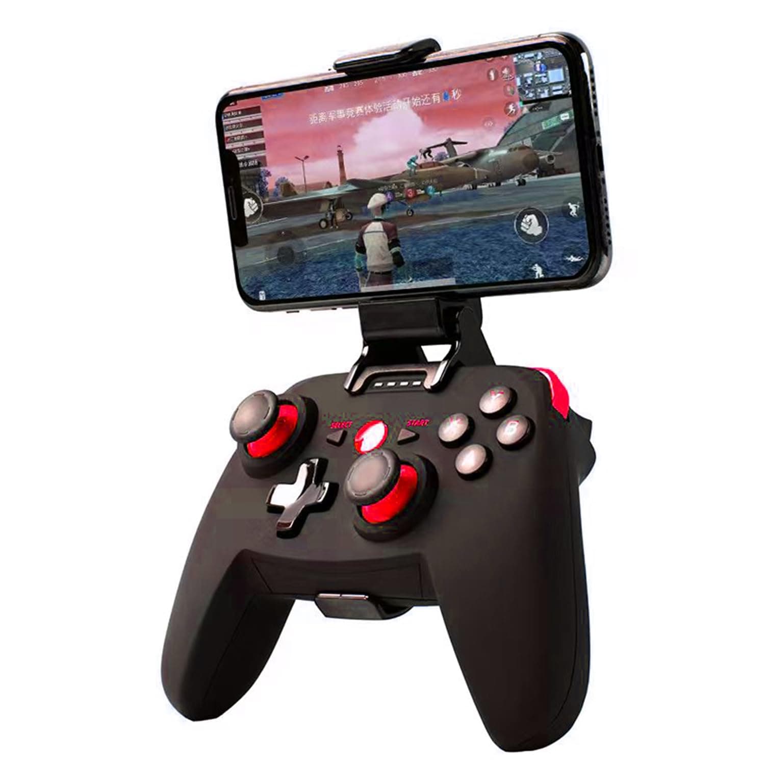 STOGA Wireless Controller for Nintendo Switch, Remote Pro Controller for Nintendo Switch Console, Game Controller Supports Gyro Axis, Thrbo and Dual Vibration (Red&Blue)